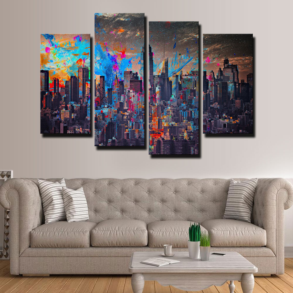 Exquisite The Big Apple Wall Art - Ideal for Home Decor