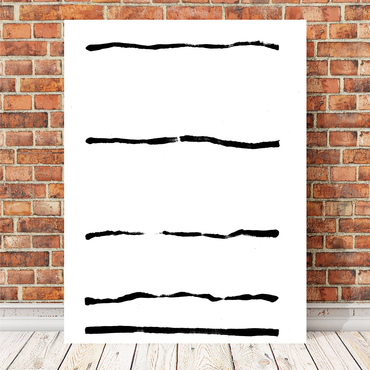 Stunning 5 Lines Wall Art by Evgeny Vetrov