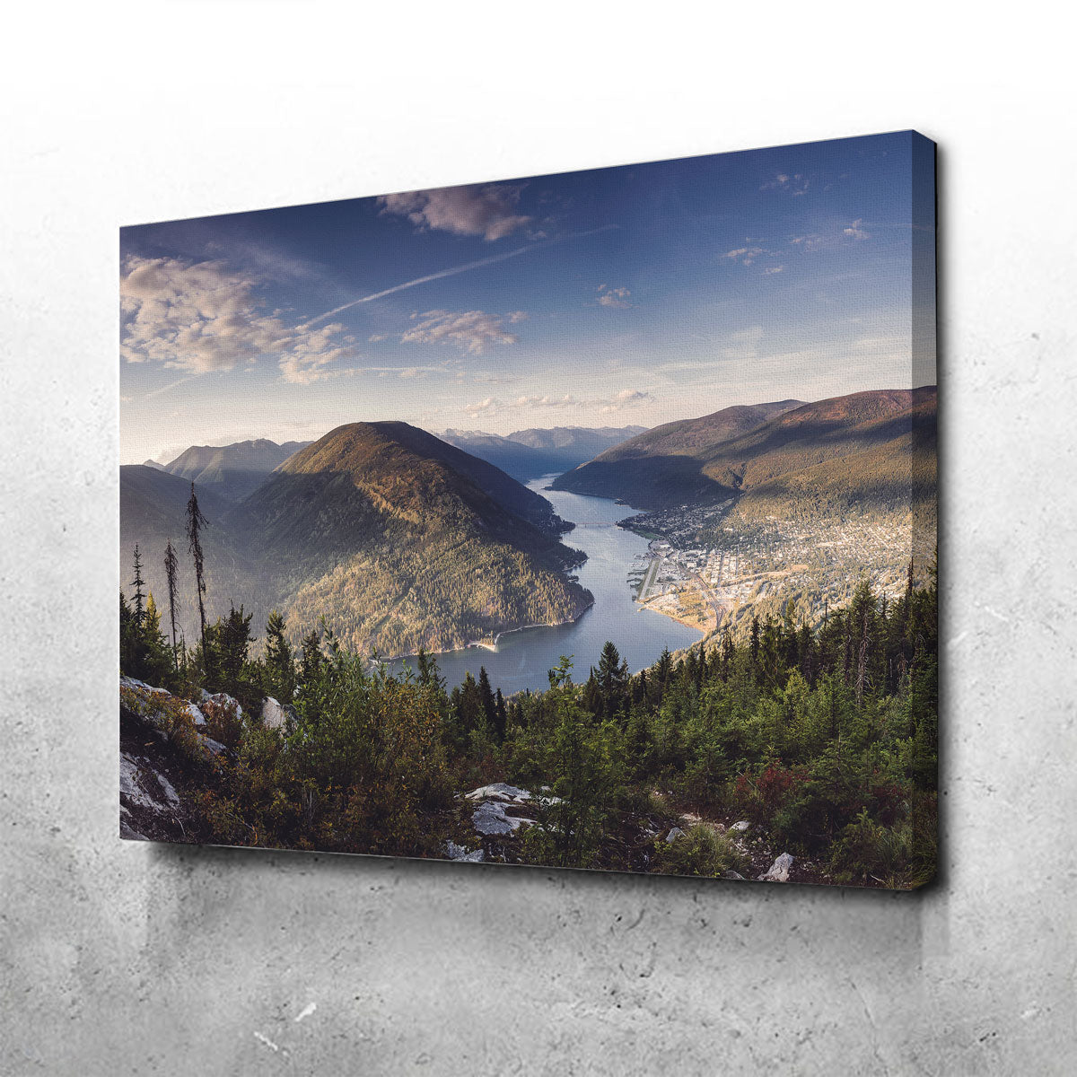 Stunning The Creek Below Wall Art by Mike Cotton