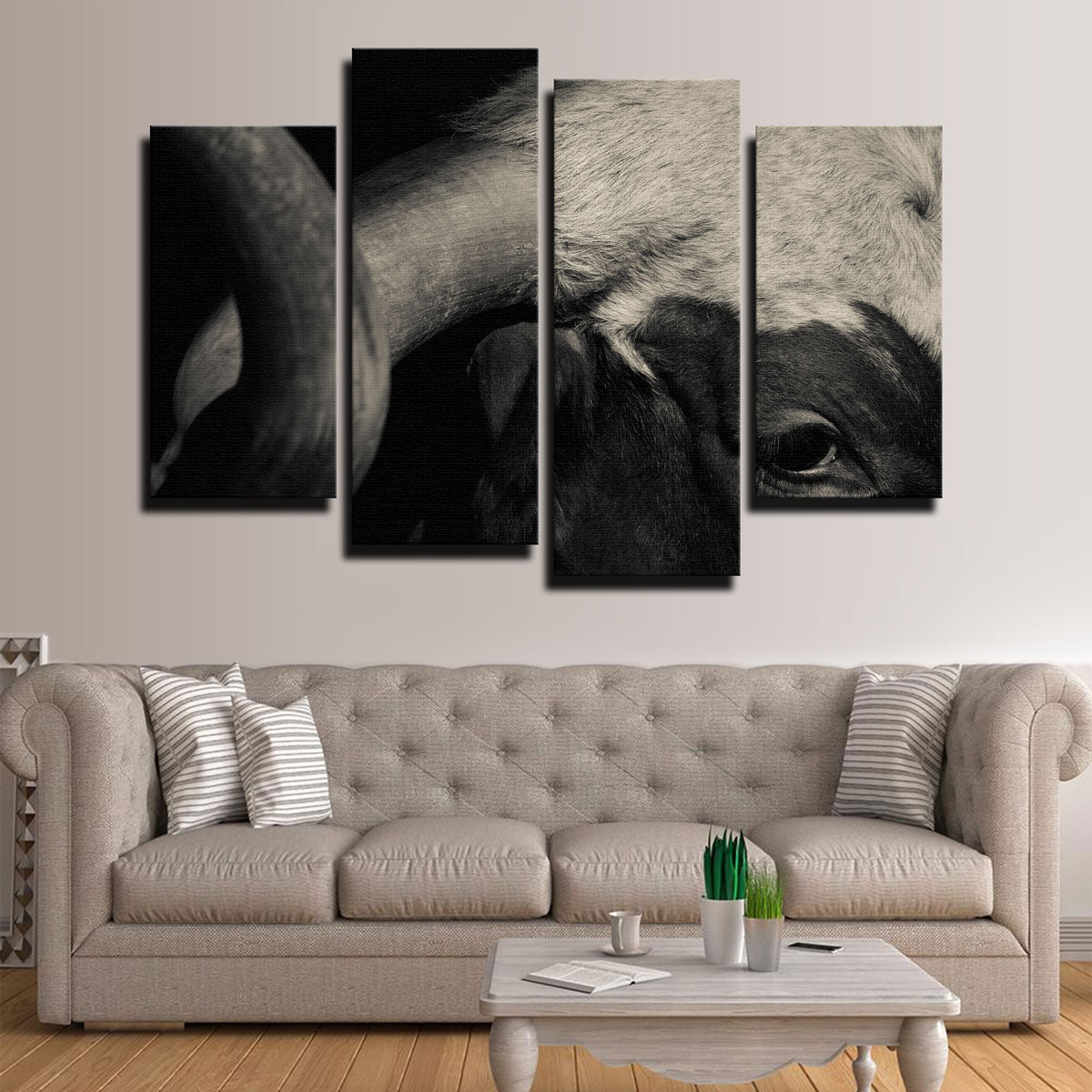 Stunning Texas Longhorn Cow Wall Art for Your Home Decor