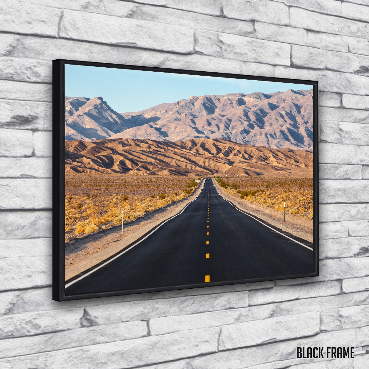 Stunning Road to Death Valley National Park Wall Art for Your Home Decor