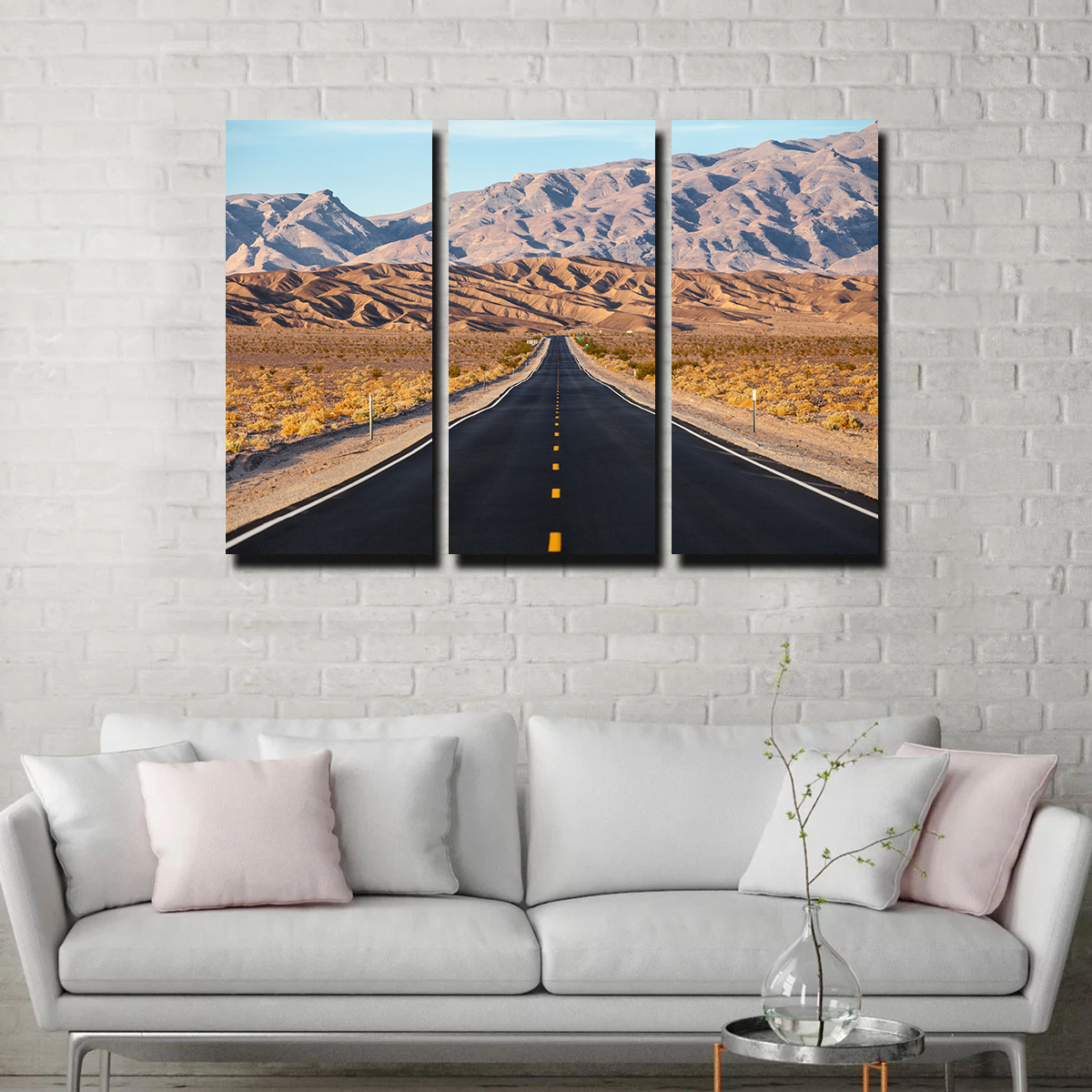 Stunning Road to Death Valley National Park Wall Art for Your Home Decor