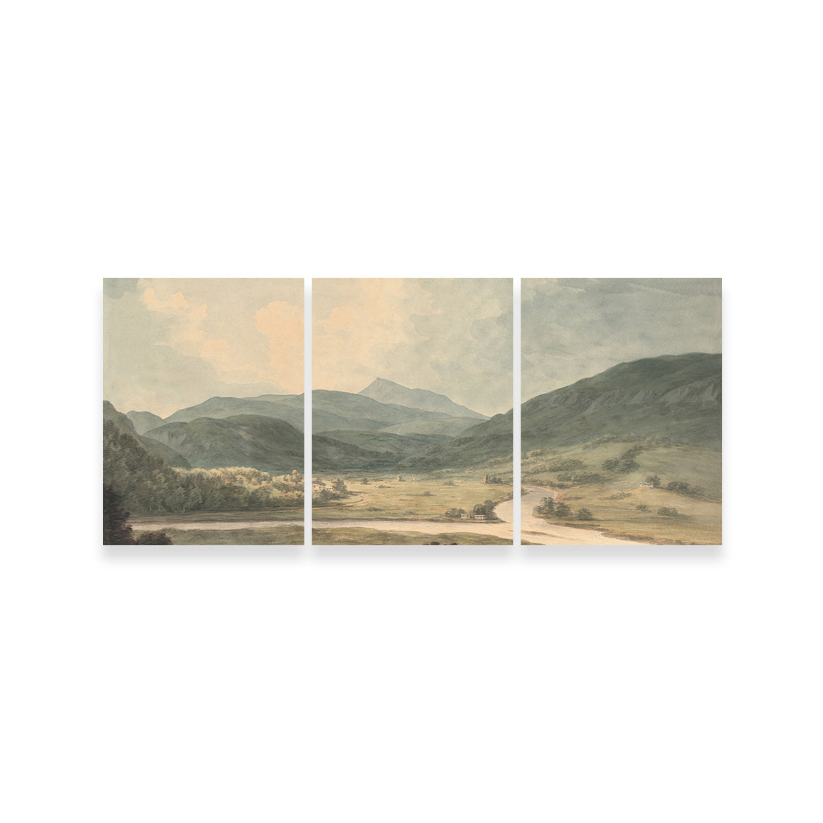 Stunning River Lands Wall Art by Denise Dundon