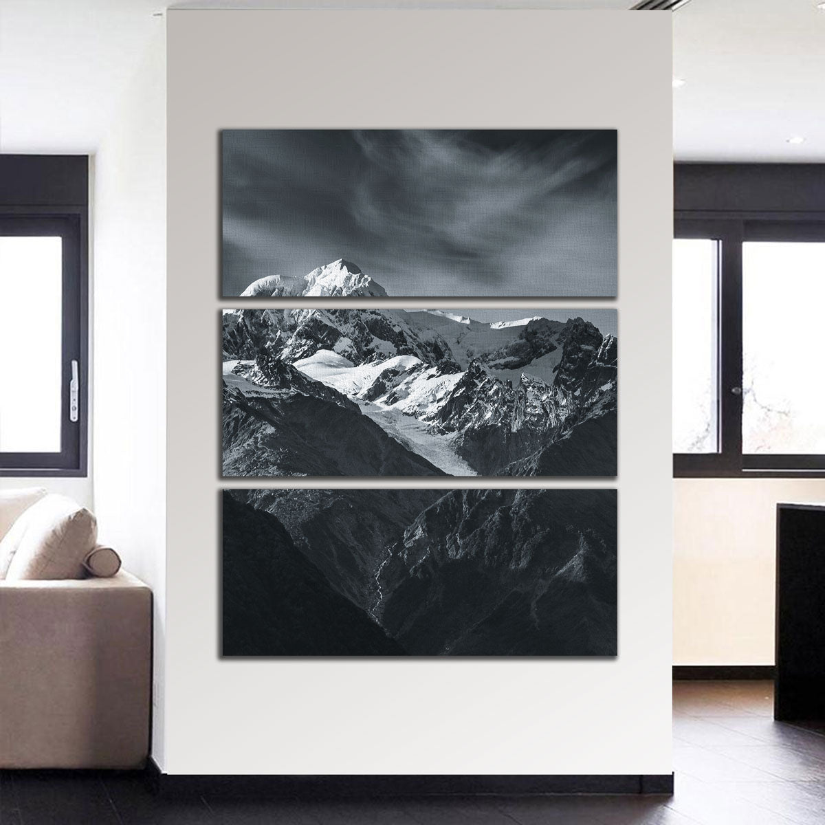 Stunning Fox Glacier Wall Art by Mike Cotton