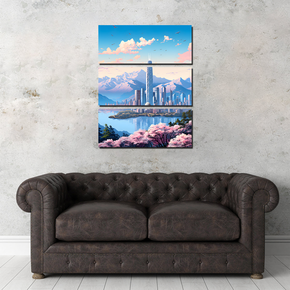 Exquisite China - Hong Kong Wall Art by Valth Graphics