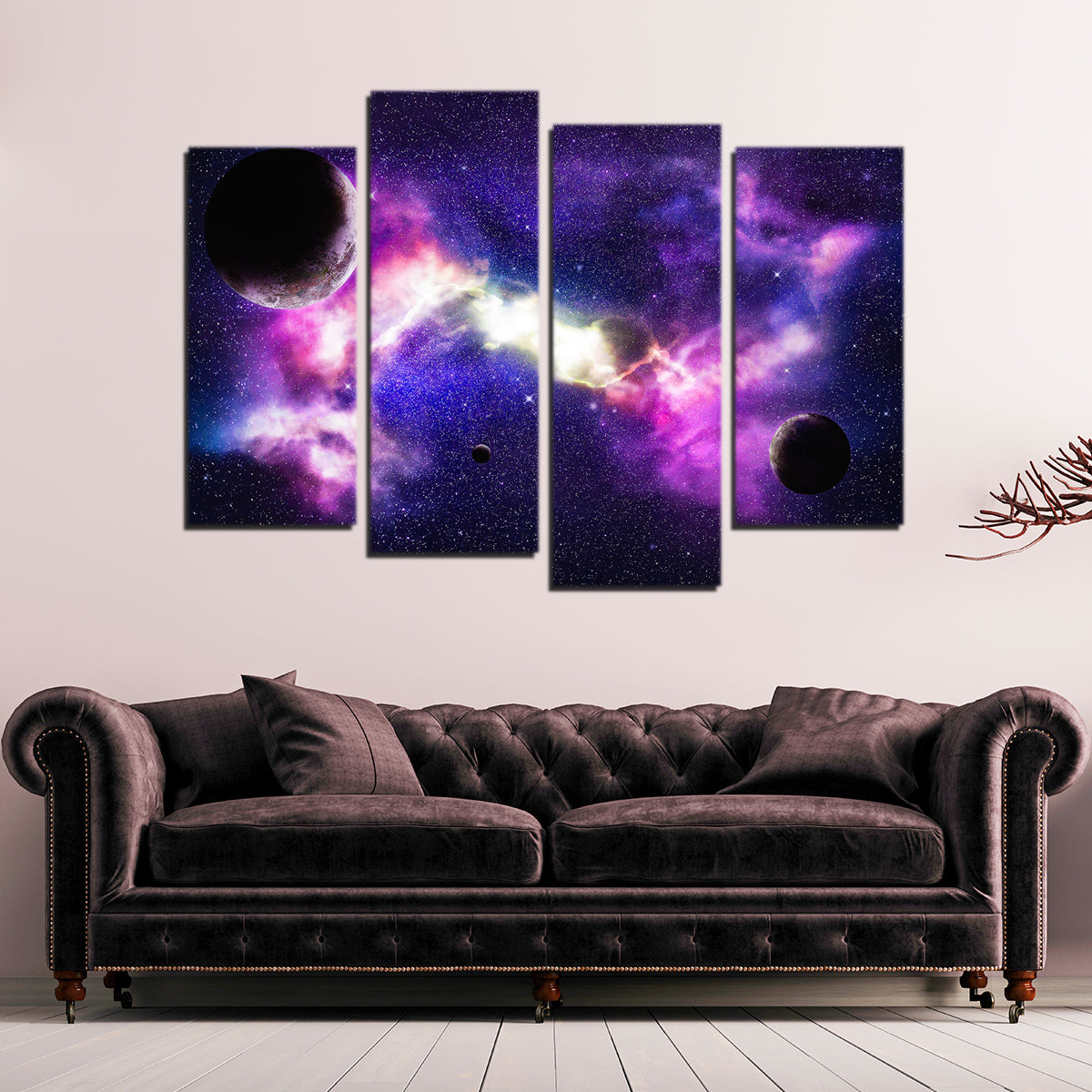 Stunning Spacescape 22 Wall Art by George Sorin