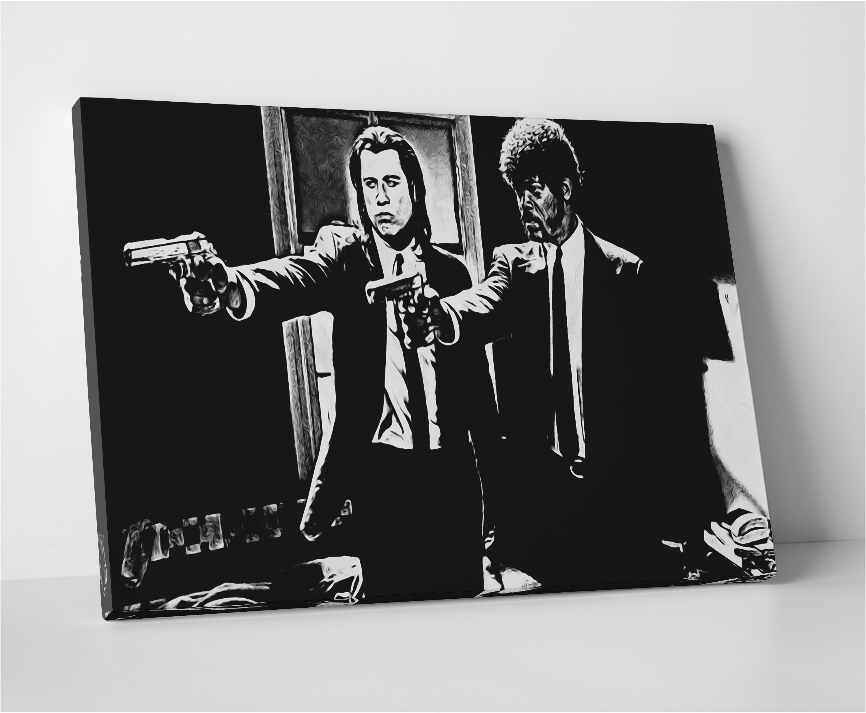 Pulp Fiction Stunning Panoramic Wall Art for Striking Decor