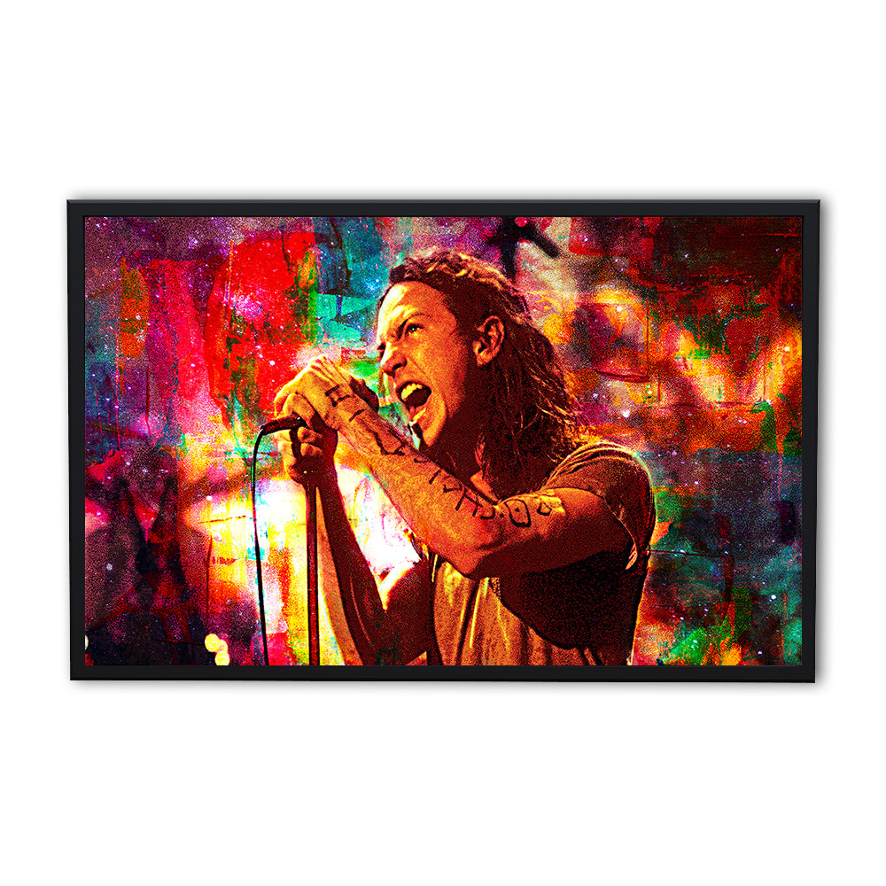 Stunning Eddie Vedder Panoramic Wall Art for Home Decor