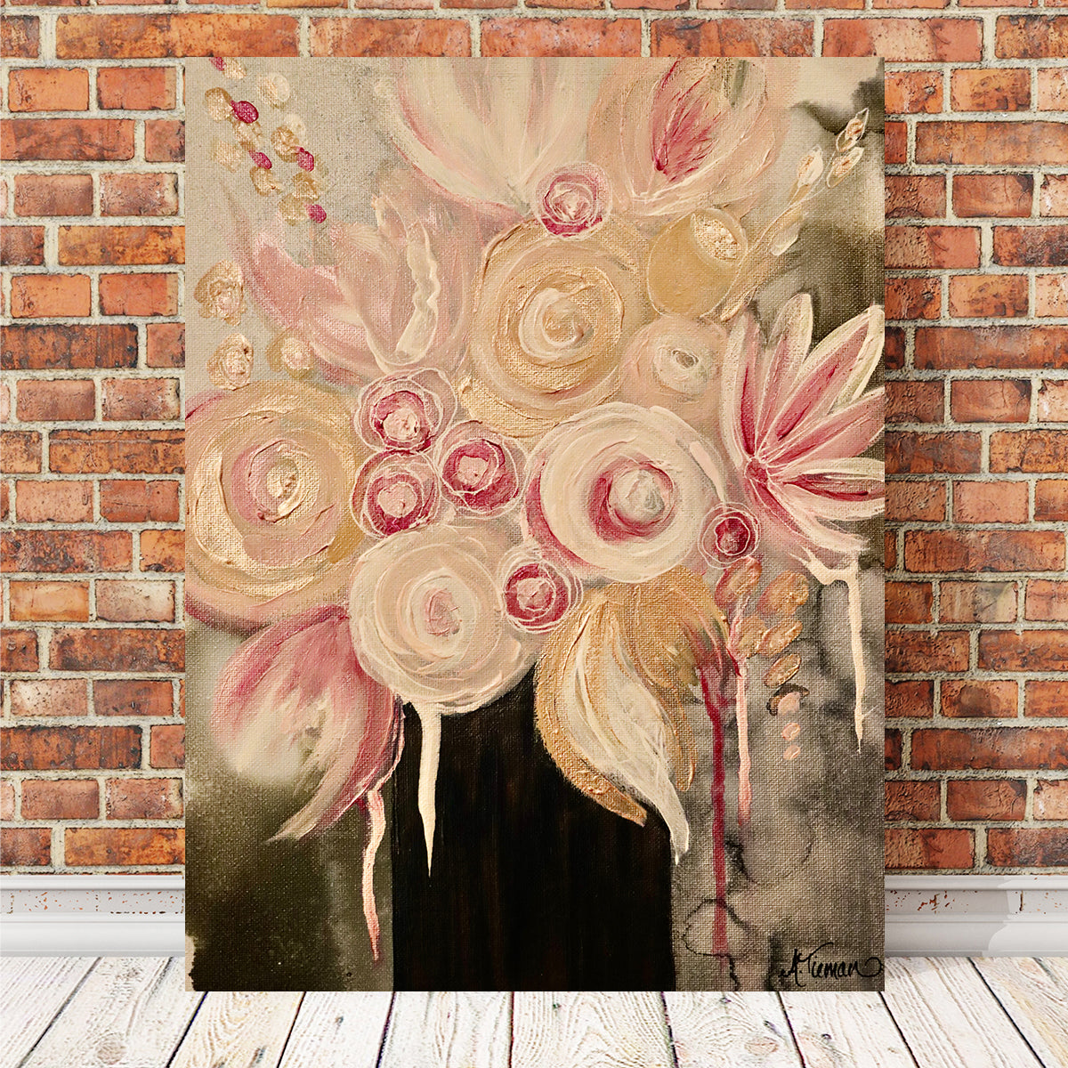 Stunning Blush Wall Art by Amy Tieman