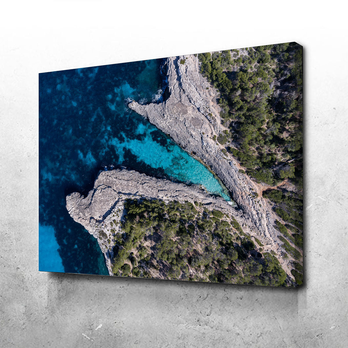 Stunning Blue and Green Wall Art by Karolis Janulis