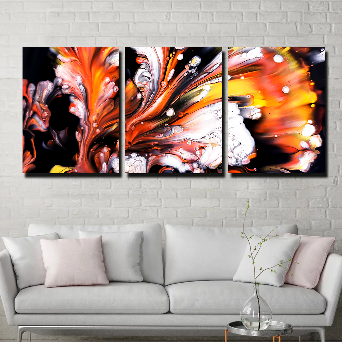 Stunning Abstract Blossom Wall Art by Manuel Luces