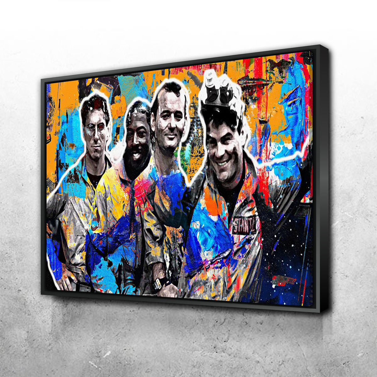 Eye - catching Ghostbusters Abstract Wall Art for Your Decor