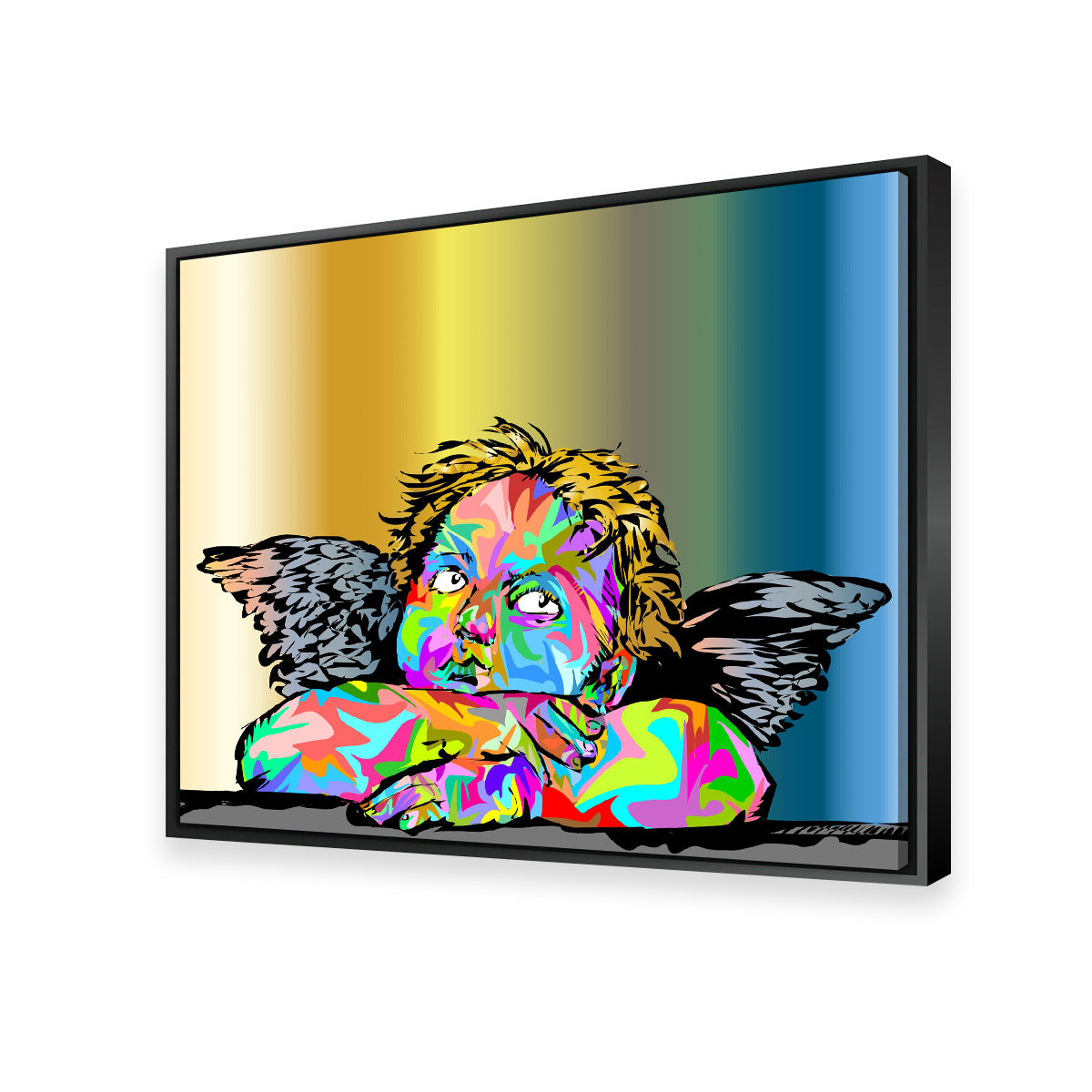 Exquisite Cherub Wall Art - Handmade with Sustainable Materials