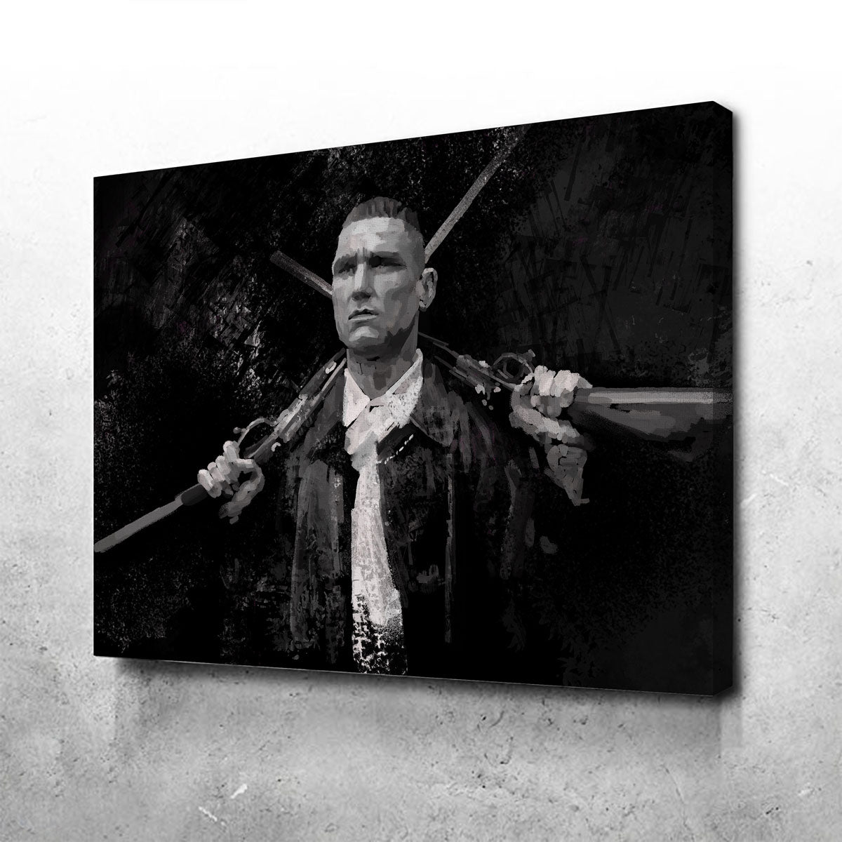 Stylish Lock Stock Wall Art by Andy Brackpool