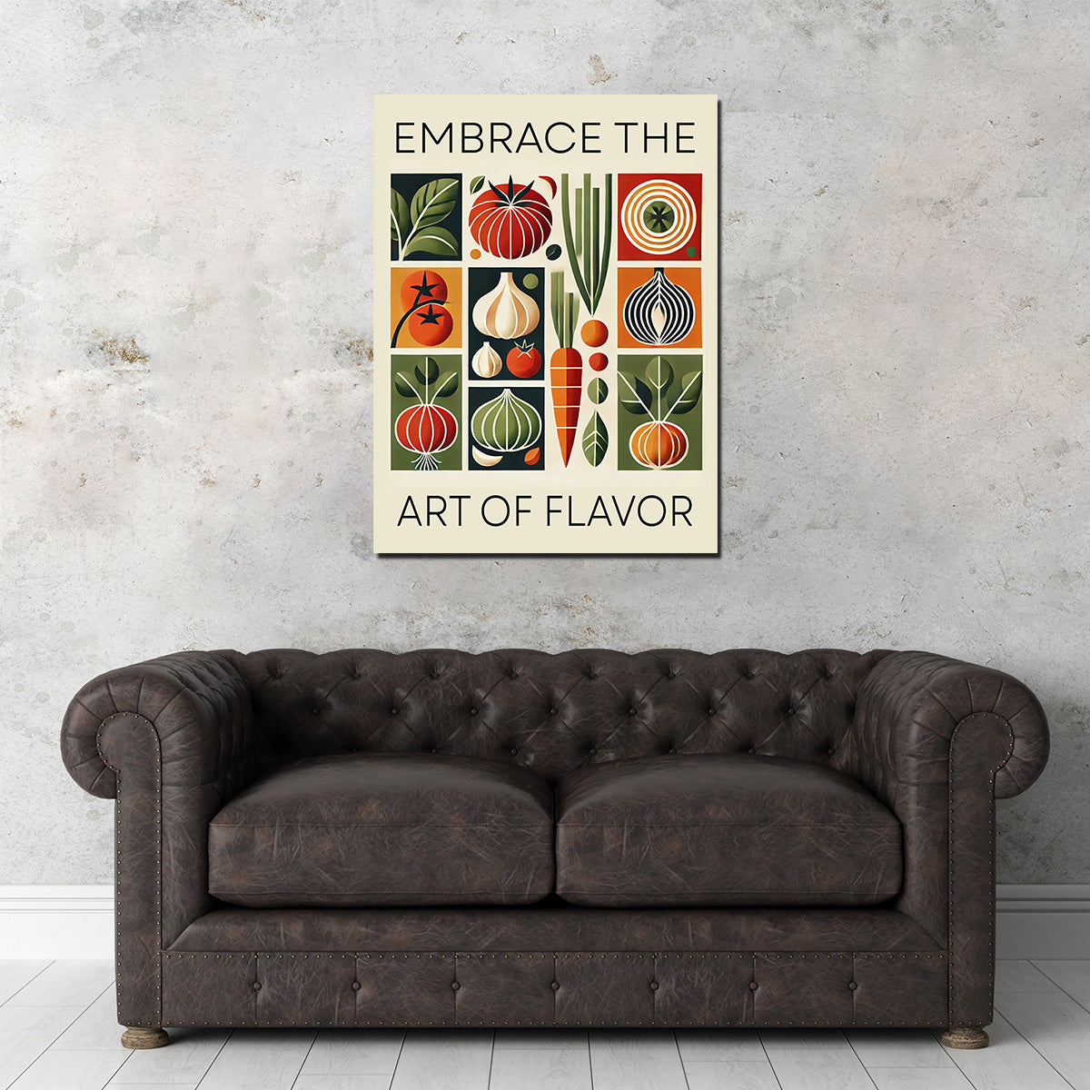 Embrace the Exquisite Art of Flavor Wall Art - A Stunning Decor Piece