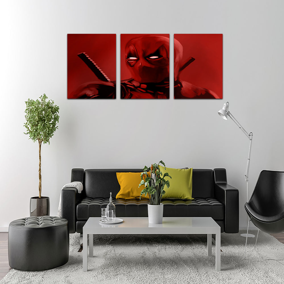Stunning Dead In Red Wall Art by Andy Brackpool