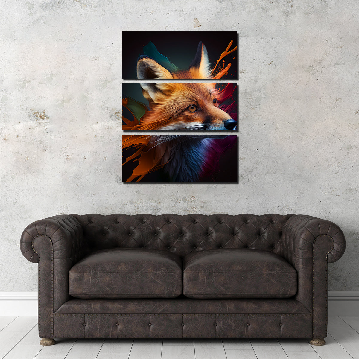 Stunning Fox Portrait Wall Art by Jennifer Hotai