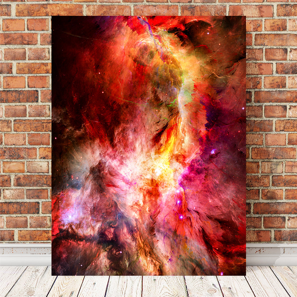 Exquisite Space Dust Wall Art by George Sorin