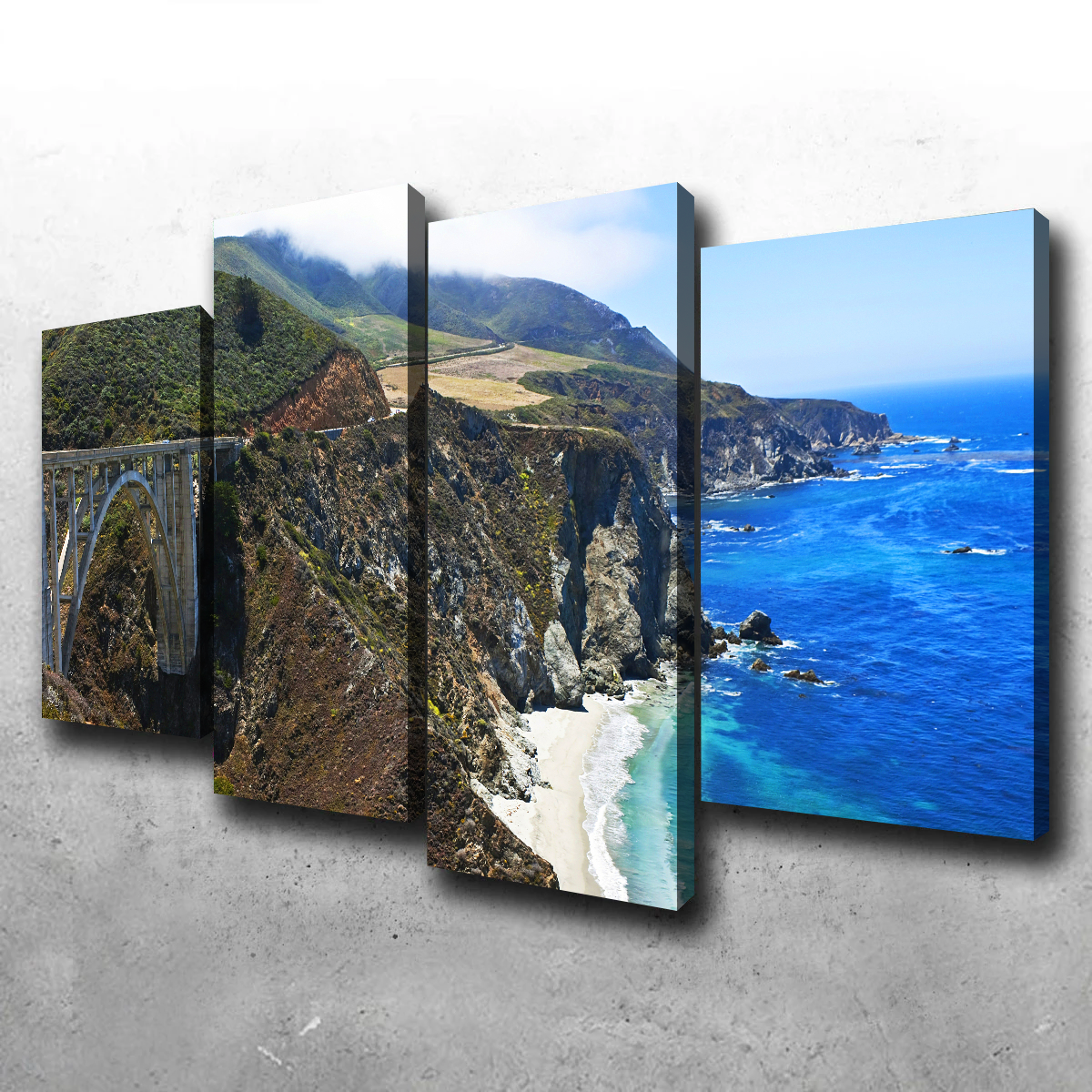 Stunning Bixby Creek Bridge Wall Art for Home Decor
