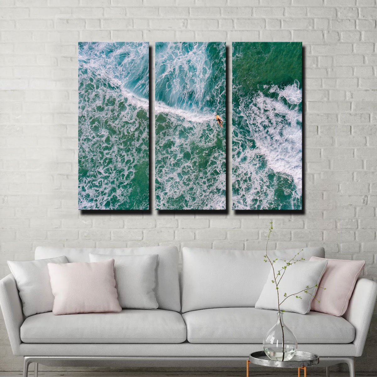 Stunning Paddling Out Wall Art by Karolis Janulis