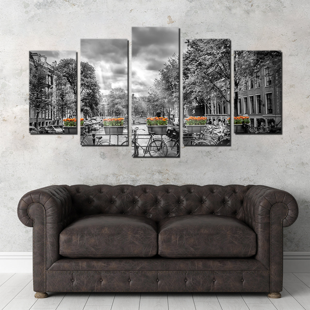 Exquisite Amsterdam Wall Art by Melanie Viola