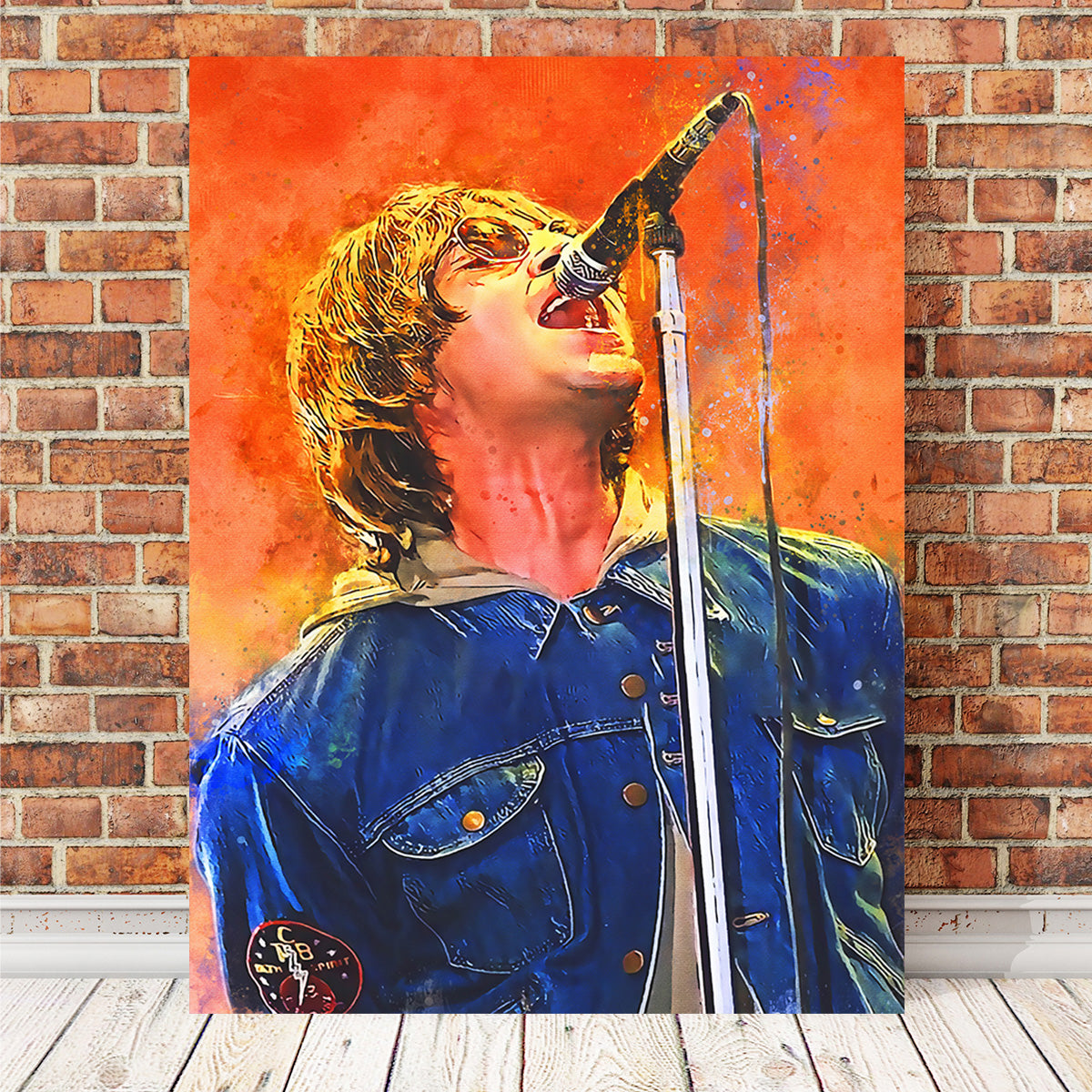 Liam Gallagher Art Prints on Museum-Quality Canvas