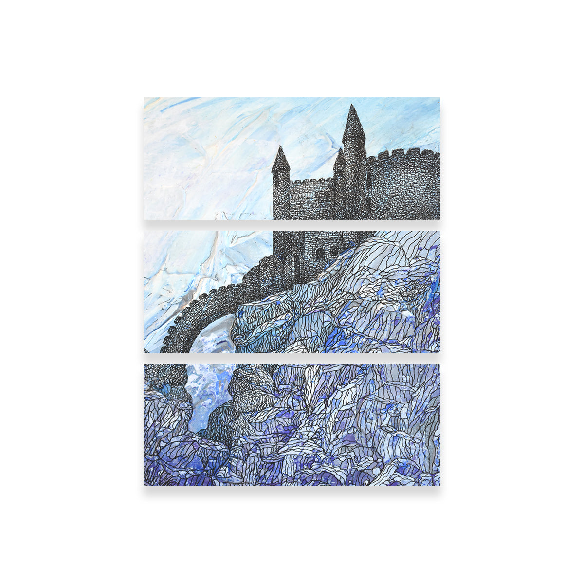 Save The Princess Vertical Wall Art - Exquisite Canvas Print