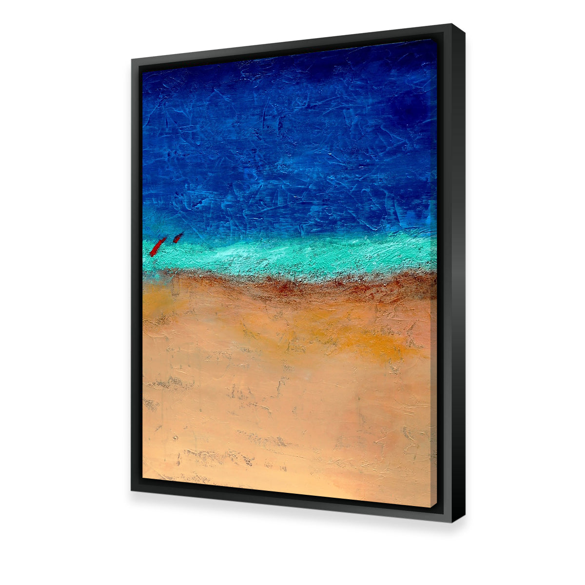 Exquisite Birds at Beach Wall Art by Peggy Hinaekian