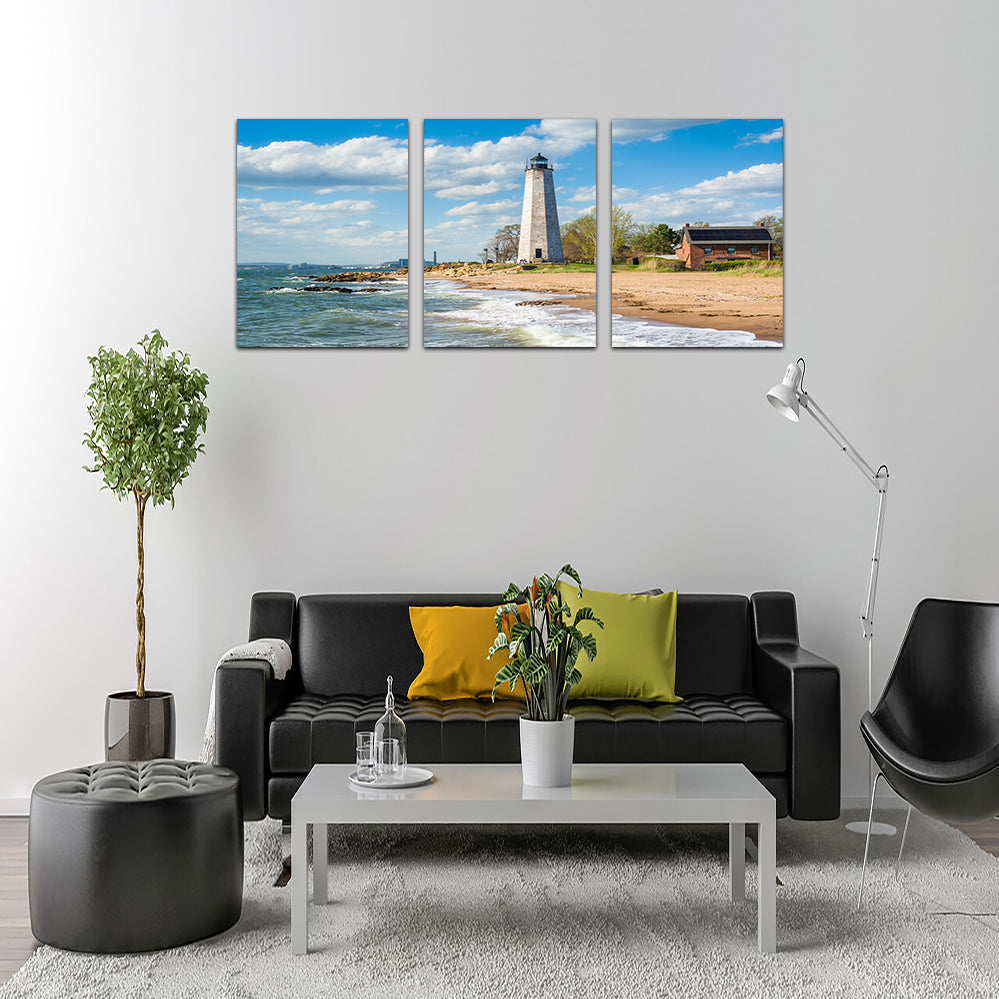 Stunning Lighthouse Point Park Wall Art for Home Decor