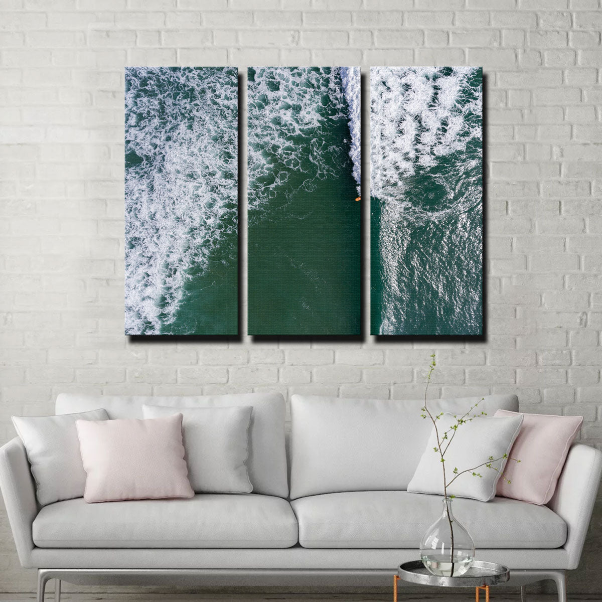 Ride The Wave Wall Art - Stunning Sustainable Canvas Print