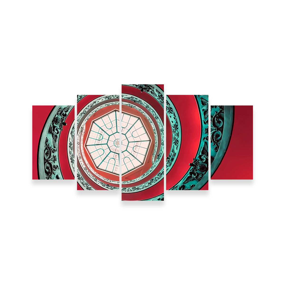 Stunning Spiral Skylight Wall Art for Home Decor