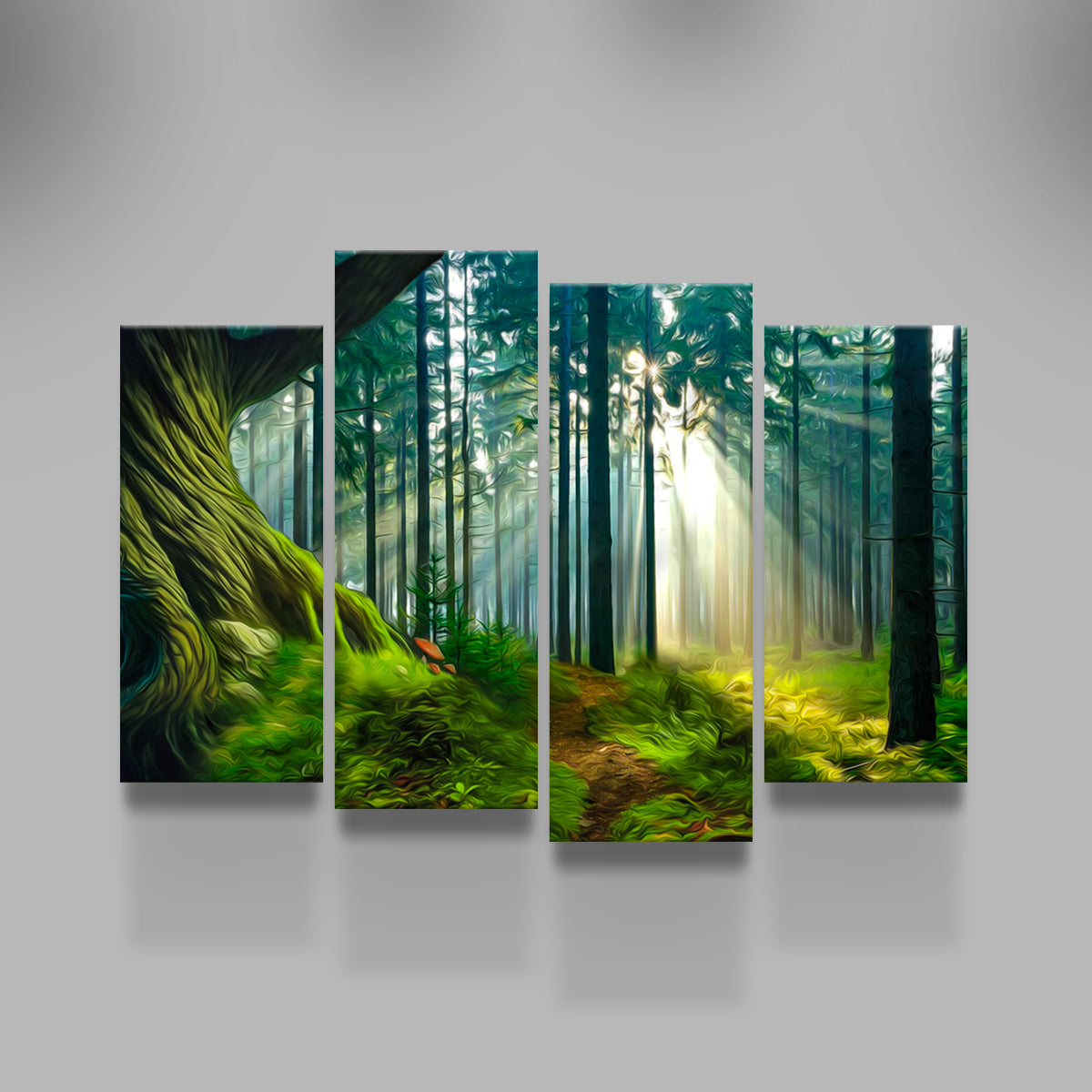 George Sorin's Rays of Wonder Sustainable Wall Art