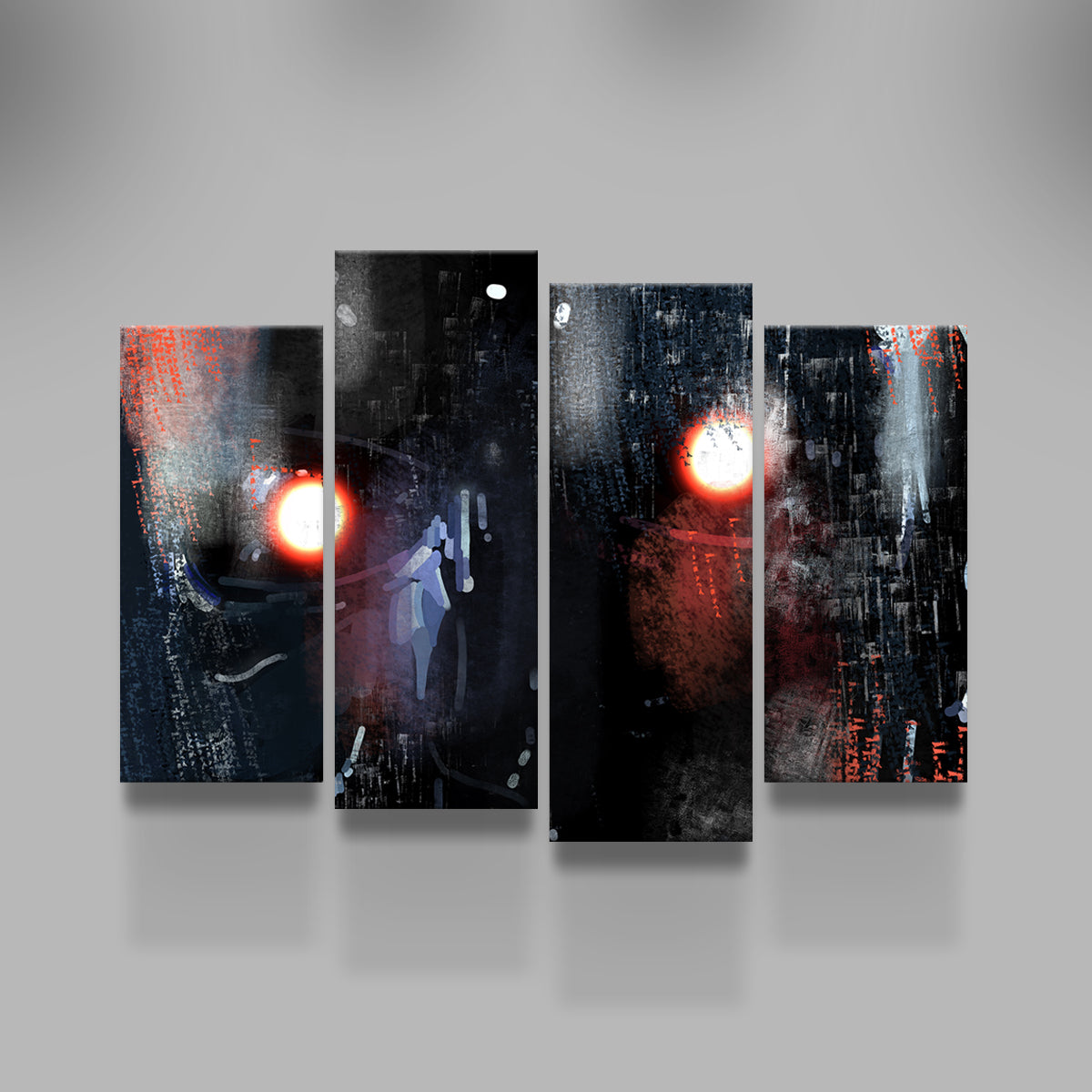 Stunning Terminator Eyes Wall Art by Andy Brackpool