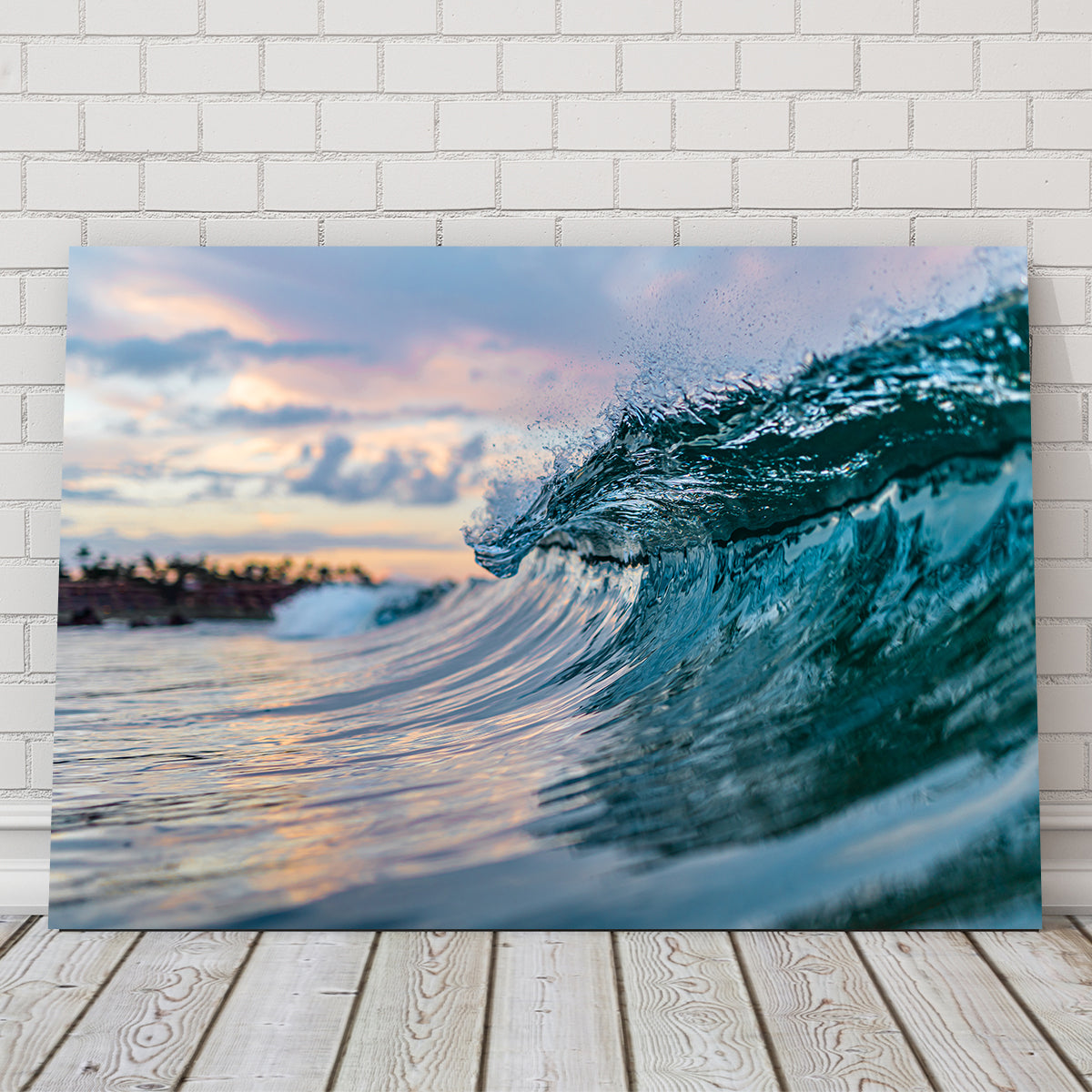 Stunning Pastel Wave Wall Art by Lucas Moore