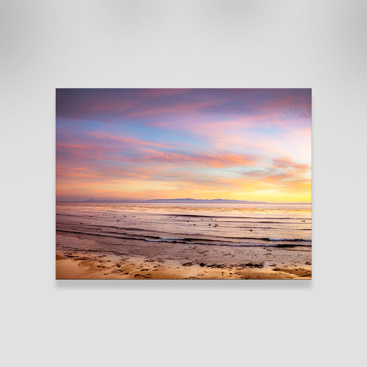 Stunning Devereux Sunset Wall Art by Kyle Sherry