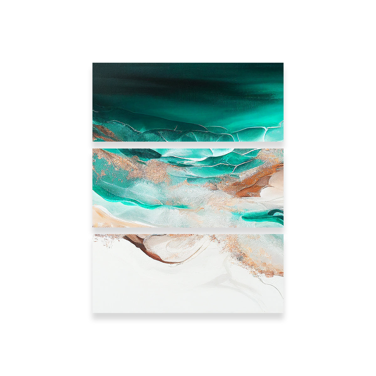 Stunning Coastal Abstract Series 10 Wall Art for Home Decor