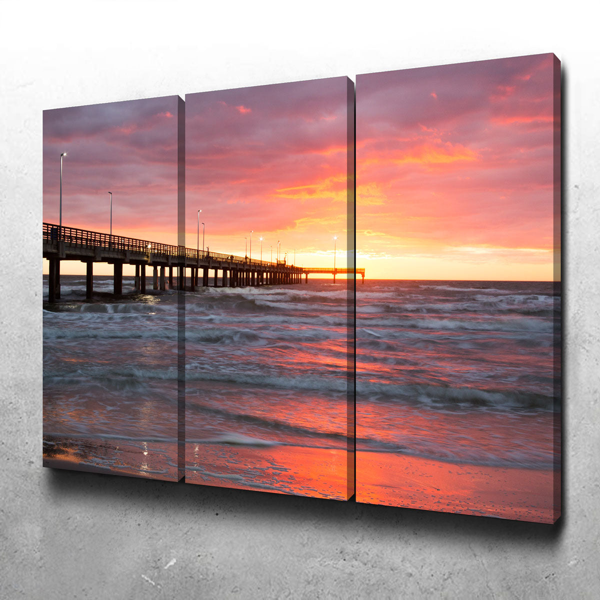 Stunning Bob Hall Pier Corpus Christi Wall Art for Your Home Decor