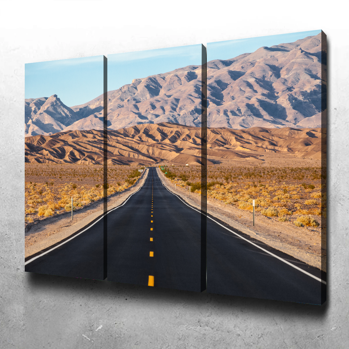 Stunning Road to Death Valley National Park Wall Art for Your Home Decor