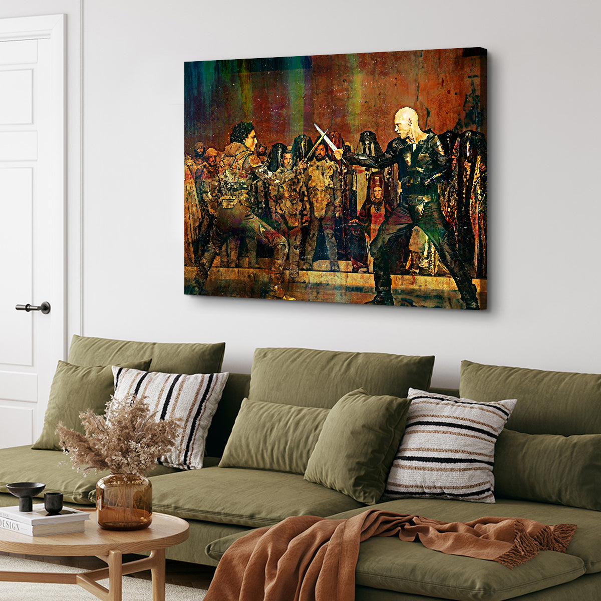 Exclusive Paul Vs. Feyd Rautha Wall Art - Premium Decor for Your Space