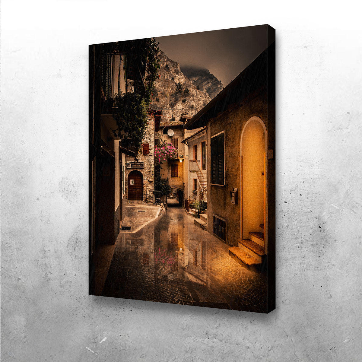 Stunning Limone sul Garda Wall Art by Enzo Romano