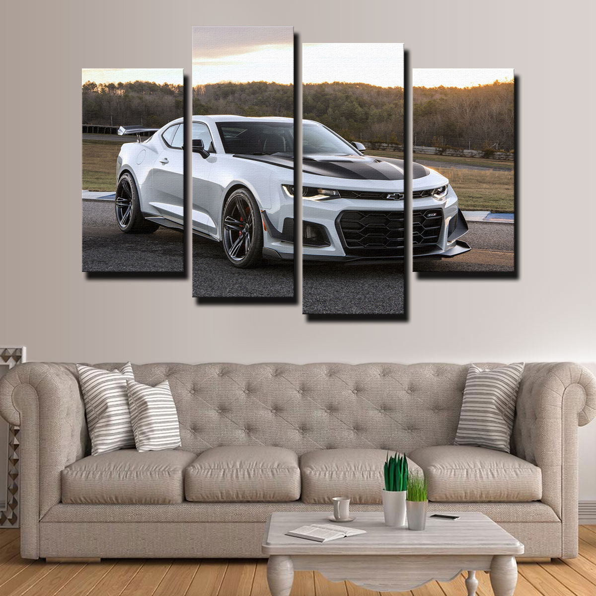 Stunning Chevy Camaro ZL1 Wall Art for Automotive Enthusiasts
