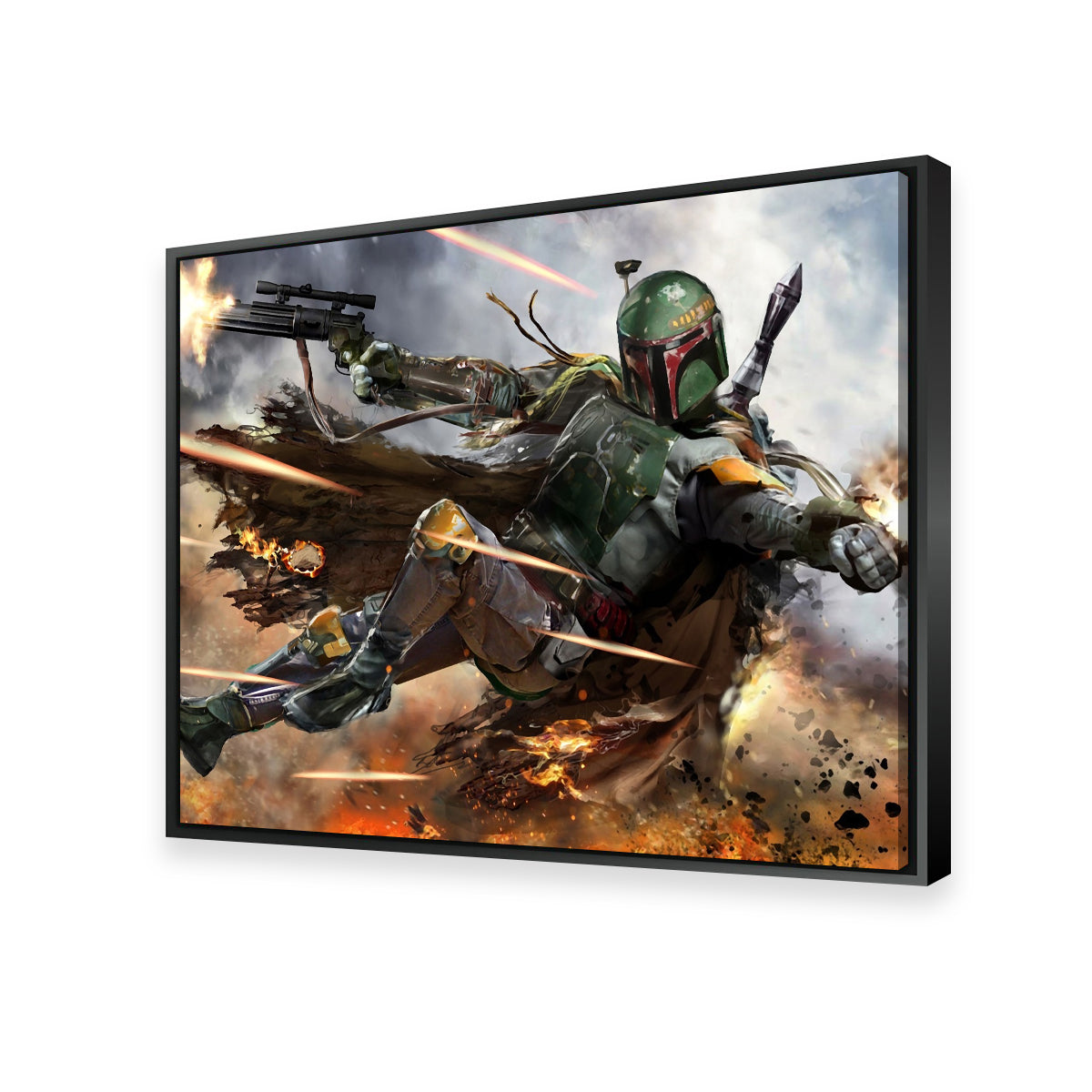 Stunning Boba Fett Wall Art for Your Home Decor