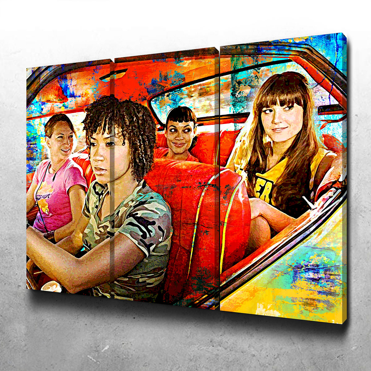 Deathproof Wall Art - Museum-Quality Sustainable Pine Wood Canvas