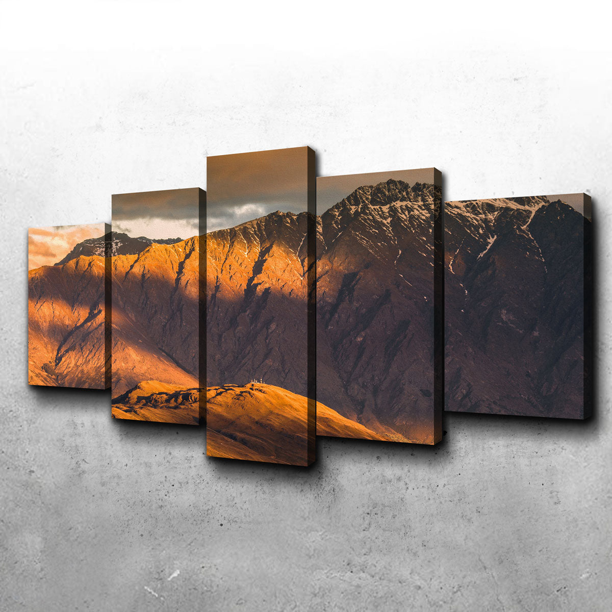 Stunning Queenstown Range Wall Art by Mike Cotton
