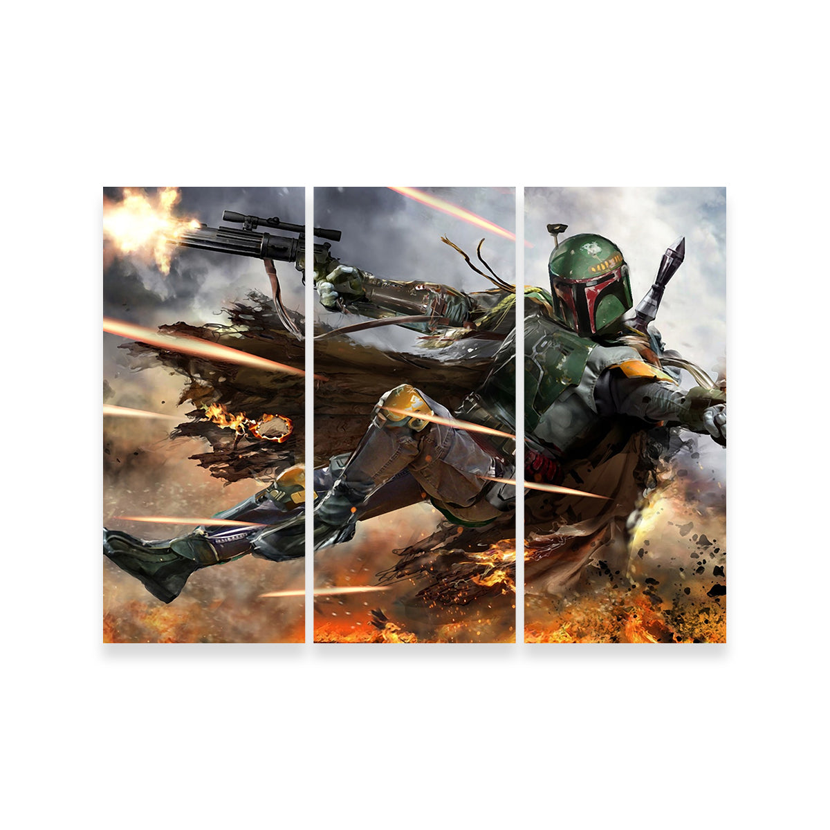 Stunning Boba Fett Wall Art for Your Home Decor