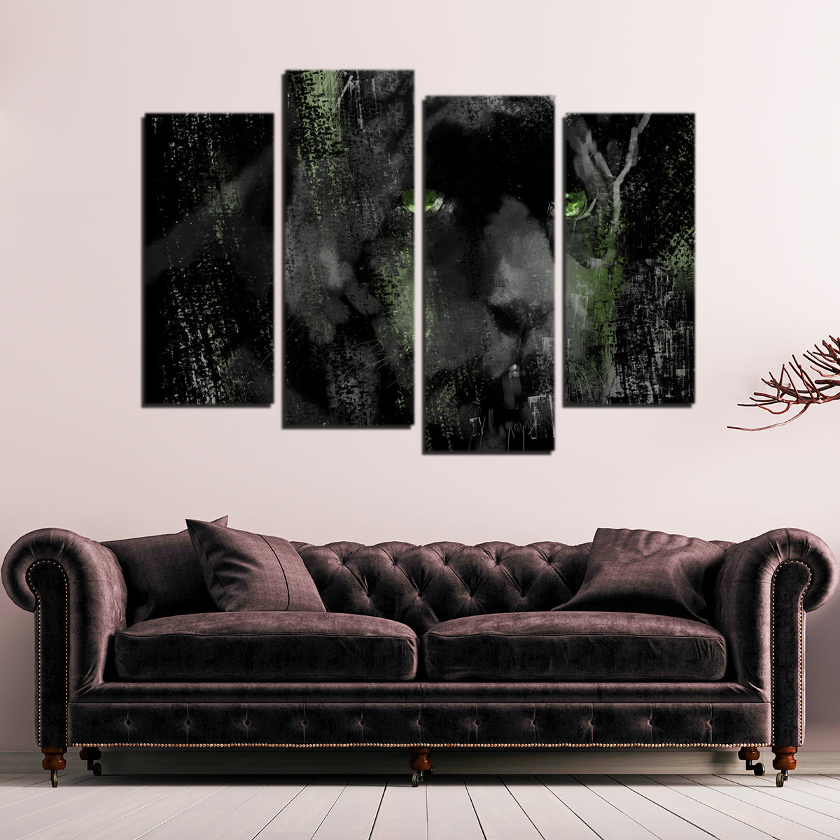 Exquisite Panther Wall Art by Andy Brackpool