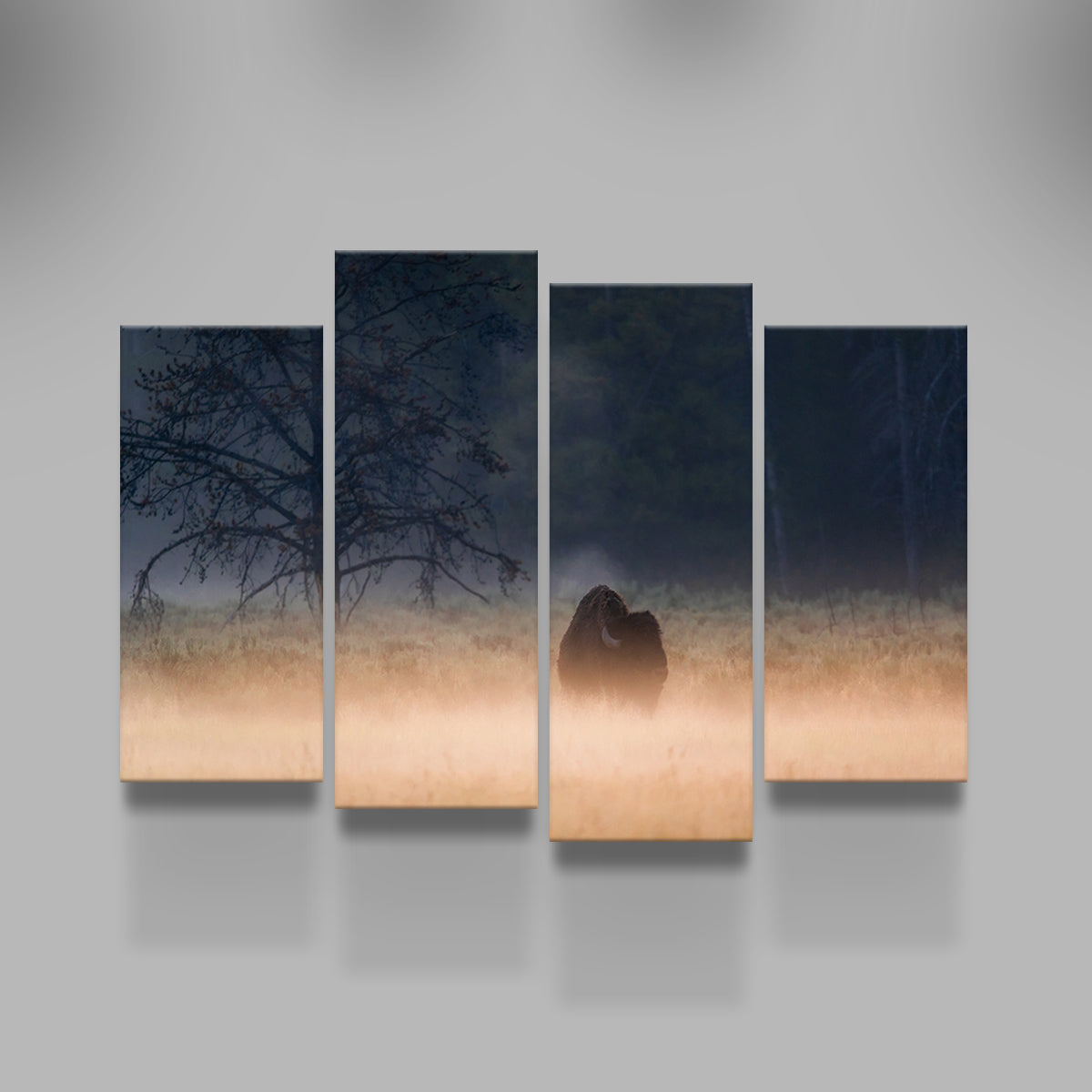 Enchanting Foggy Morning Wall Art by Lucas Moore
