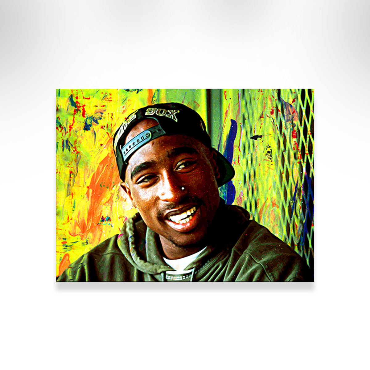 Authentic 2Pac Wall Art - High - Quality Decor for Hip - Hop Fans