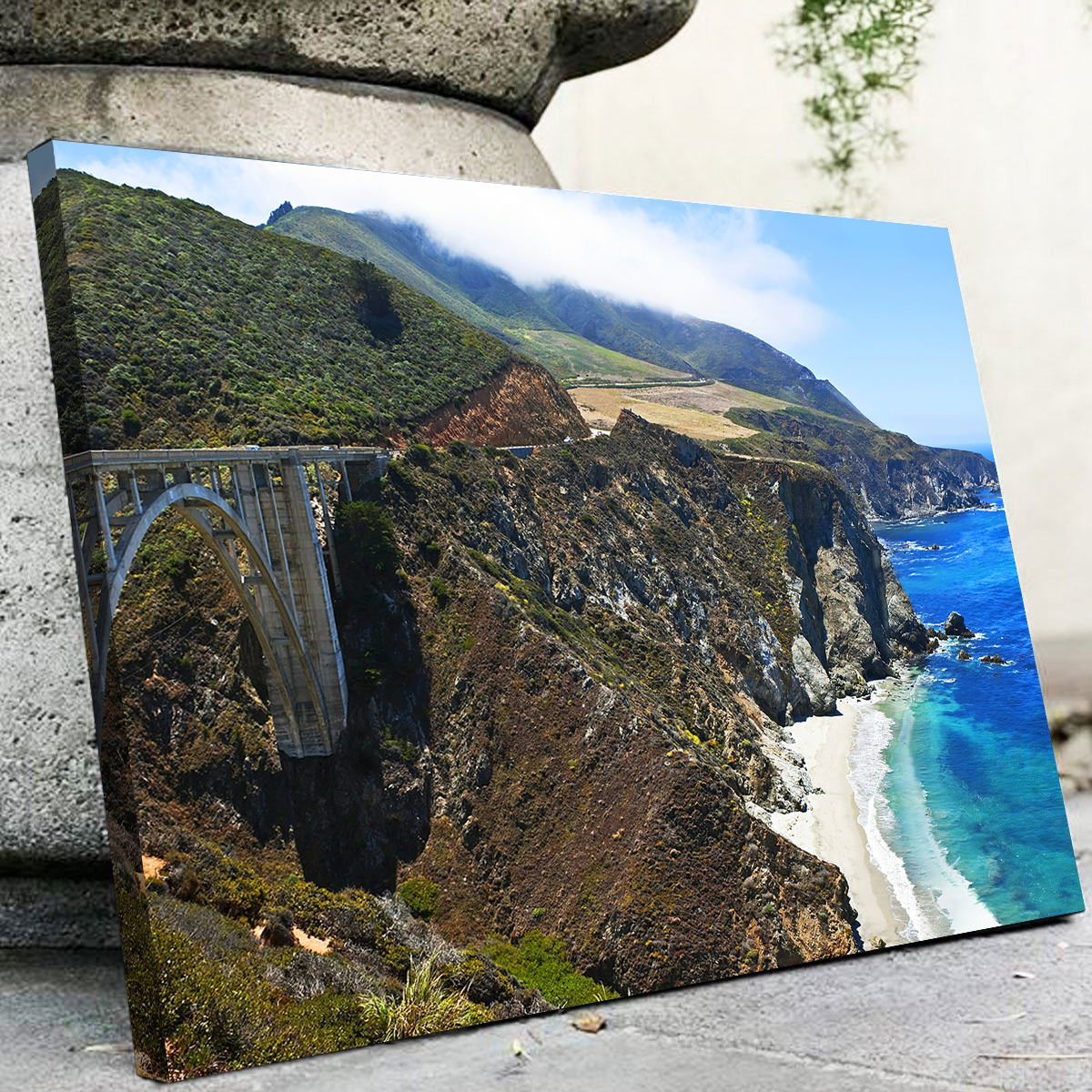 Stunning Bixby Creek Bridge Wall Art for Home Decor