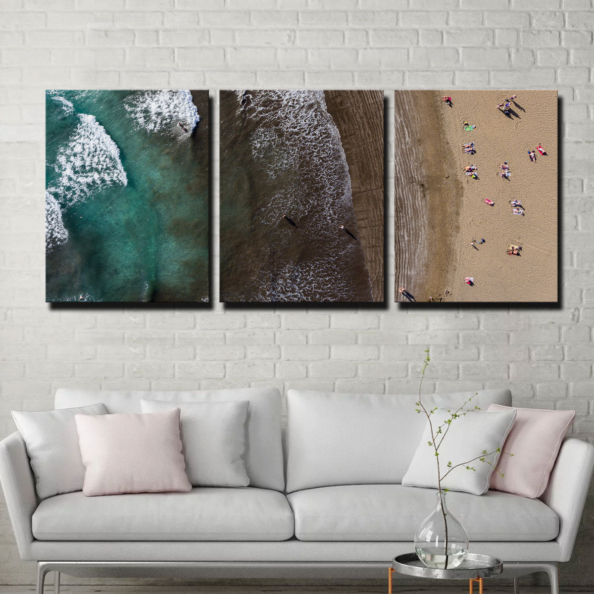 Stunning Day at the Beach Wall Art by Karolis Janulis